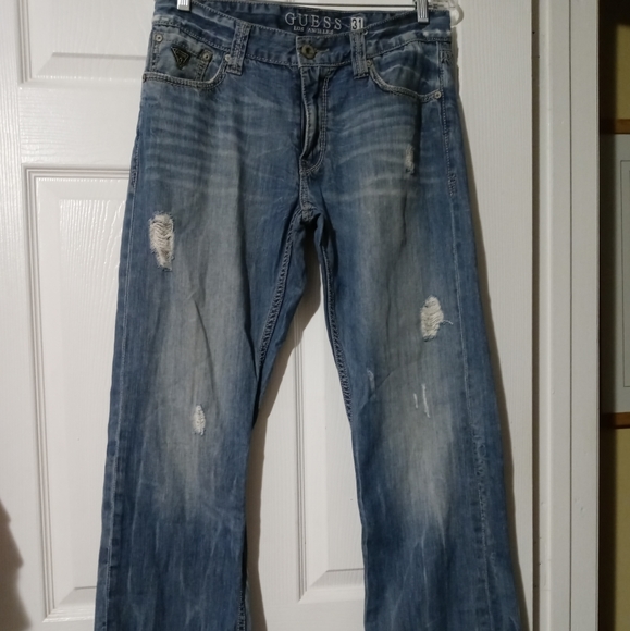 🗻👖 GUESS CLASSIC RELAX FIT JEANS🚝🌅 - Picture 3 of 9